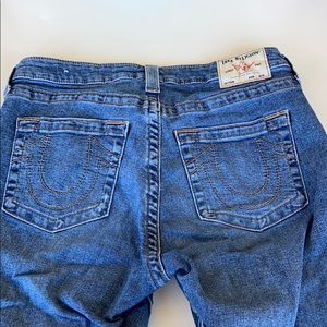 True Religion high waisted skinny jean